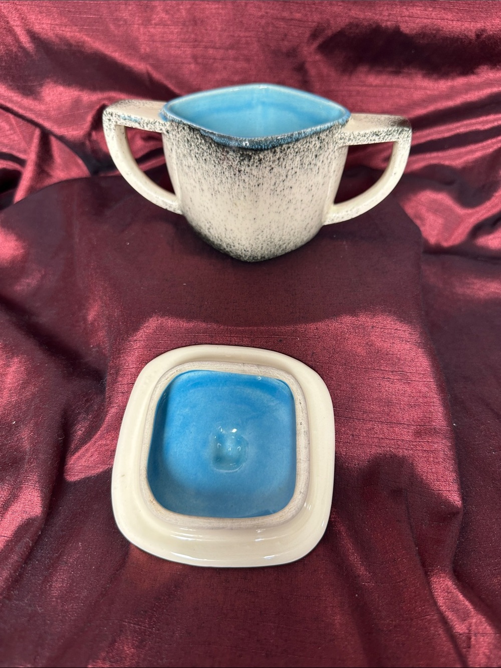 Vintage Loma of Arizona Covered Sugar Bowl / Small Tureen - MCM Deer Motif 🌵🦌✨ - Picture 5 of 7